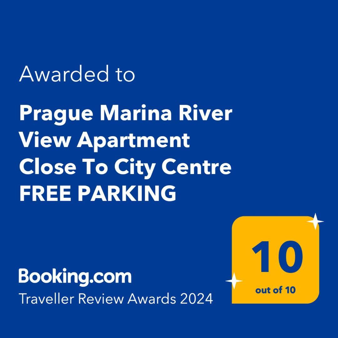 Prague Marina River View Apartment Close To City Centre Free Parking エクステリア 写真